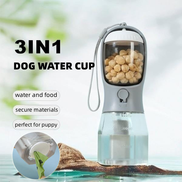 Three-in-one Portable Pet Cup